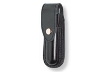 Image of Gould &amp; Goodrich Leather Flashlight Case, Brass, Streamlight Strion LED, Black, B672-8BR