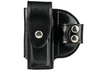Image of Gould &amp; Goodrich Magazine Case/Cuff Holder, Left Hand, Standard HW - Beretta 92, 96, 98 &amp; Similar, Black, B533-1LH