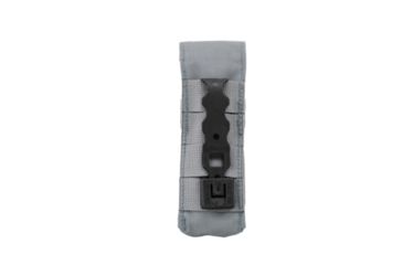 Image of Grey Ghost Gear Flashlight Pouch, MALICE Clips for MOLLE/PALS, Wolf Gray 2011-28