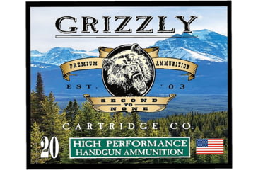 Image of Grizzly Ammo GC38SP+P9 38Special+P 148gr Full Metal Jacket Flat Point 20 Per B