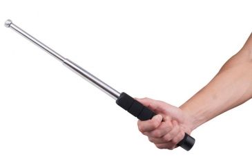 Image of Guard Dog Security X-Series 17in Heavy Duty Metal Baton, Silver BT-GDX17ST