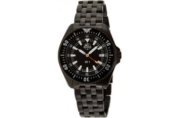 Image of H3 Tactical H3.15215 Blue Shadow 1 Mens Watch - Black Dial, Black Bezel, Black Bracelet 