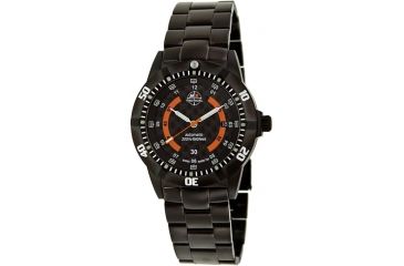 Image of H3 Tactical H3.132121.09 Xtreme-Tec Mens Watch - 46mm, Black Dial, Black Bracelet and Case 