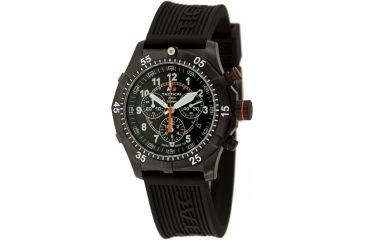 Image of H3 Tactical H3.122131.11 Xtreme-Tec Mens Watch - 49mm, Black Dial, Black Rubber Band, Timer 