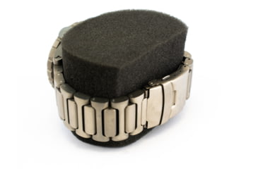 Image of Hazard 4 HeavyWaterDiver BlackTie B Ti Bracelet Yellow GMT, Silver, HWD-TI-B-G-Y-KW-GGYG