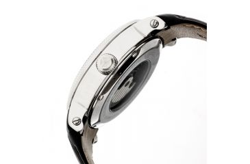 Image of Heritor Automatic Aries Skeleton Bracelet Watch, black  black HERHR4405