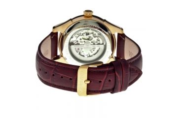 Image of Heritor Automatic Hr1904 Nicollier Mens Watch, Silver HERHR1904