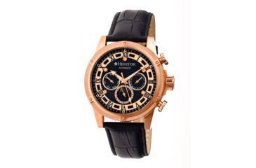 Image of Heritor Automatic Kinser Mens Watch, Rose Gold HERHR2606