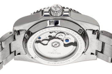 Image of Heritor Automatic Luciano Bracelet Watch w/Date, Black/Blue, One Size, HERHS1504