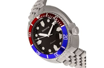 Image of Heritor Automatic Matador Box Set with Interchangable Bands and Date Display, Red/Blue, One Size, HERHR9303