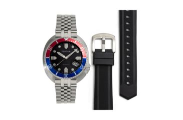 Image of Heritor Automatic Matador Box Set with Interchangable Bands and Date Display, Red/Blue, One Size, HERHR9303