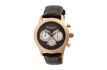 Image of Heritor Earnhardt Collection Mens Watch, Black HERHR3104