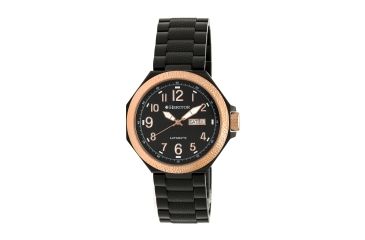 Image of Heritor Spartacus Bracelet Watch w/Day/Date, Black HERHR5406