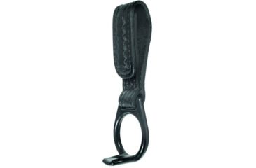 Image of Hero's Pride Baton w/ Side Handle Holder, Plastic, AirTek, BW, Hidden Snaps, Black 1495BWC