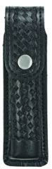 Image of Hero's Pride Flashlight Case, Small AA Compact, AirTek, BW, Silver Snap, Small 1462WN