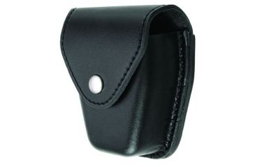 Image of Hero's Pride Handcuff Case, Double, Reg &amp; ASP Chain, AirTek, Smooth, Silver Snap 1455PN