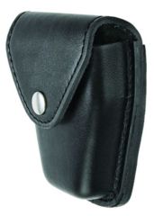 Image of Hero's Pride Handcuff Case, Single, Lg/ASP Chain, AirTek, Smooth, Silver Snap, Large 1452PN