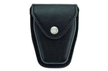 Image of Hero's Pride Handcuff Case, Single, Lg/ASP Chain, AirTek, Smooth, Silver Snap, Large 1452PN