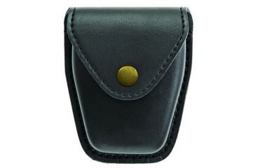 Image of Hero's Pride Handcuff Case, Single, Med/Hinged, AirTek, Smooth, Brass Snap, Medium 1451PG