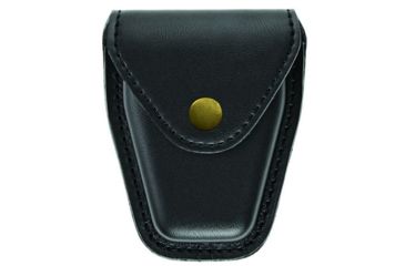Image of Hero's Pride Handcuff Case, Single, Small/Chain, AirTek, Smooth, Brass Snap, Small 1450PG