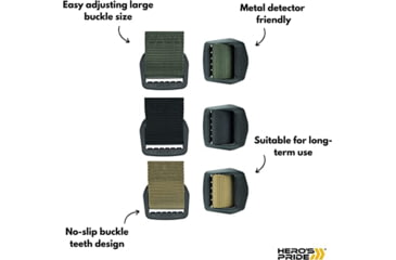 Image of HEROS PRIDE Tactical Edc Belt - 1.5 - 1340X-9-L-38