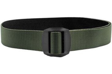 Image of HERO'S PRIDE Tactical Edc Reversible Belt W/ Black Buckle - Stitching Defect, Black/Olive Drab, Medium, 1343X-6-M-34-B