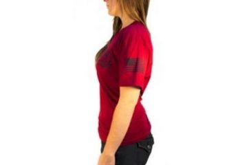 Image of High Speed Gear HSGI Short Sleve T-Shirt 2015, Unisex, Cardinal, Small 90SH00RD