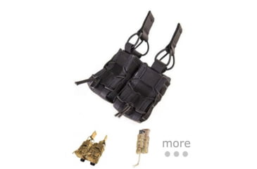 Image of High Speed Gear HSGI 40MM Double Belt Mount Pouch, Black, Coyote Brown, LE Blue, MultiCam, MultiCam BK, Olive Drab