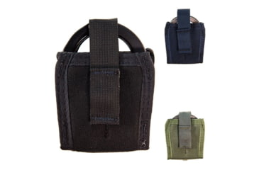 Image of High Speed Gear HSGI Duty Handcuff TACO U-Mount Pouch, Black, Coyote Brown, LE Blue, Olive Drab