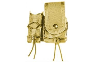 Image of High Speed Gear Leo Taco Molle-Covered Pouch, Coyote Brown 18PC00CB