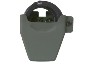 Image of High Speed Gear Uniform Line Asp Handcuff Pouch, PLM Clip, Plain, Od Green, 42DCA1OD