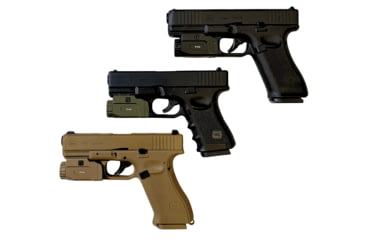 Image of Hilight P4X 1150 Lumens LED Weapon Light, Lithium Ion, SIG Sauer P226, Springfield Armory XD-S, G 19, SIG Sauer P320, G 17, G 34, S&amp;W M&amp;P M2.0, Springfield Armory XD-M, Black, P4X