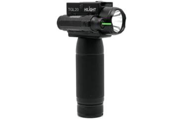 Image of Hilight Tactical Weaver Grip 1000 Lumens Weapon Light w/Single Laser, Lithium Metal/CR123A, TGL20