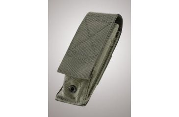 Image of HOGUE Gear Modular MOLLE Velcro Pouch, Green 5.5in. OAL 35081