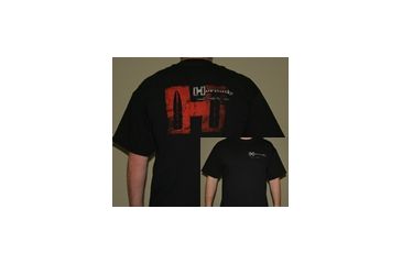 Image of Hornady Distressed T-Shirt, Black, Medium 9967M