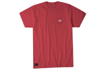 Image of HOWITZER Blade Snake S/S Tee - Mens, Red Heather, Large, CV7067-RDHE-L