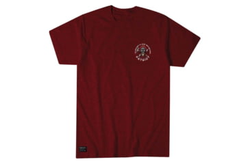 Image of HOWITZER Blue Collar Warriors S/S Tee - Mens, Crimson Black Heather, Medium, CV7106-CBHE-M