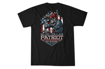 Image of HOWITZER Built On Freedom S/S Tee - Mens, Vintage Black, Extra Large, CV7125-VBK-XL
