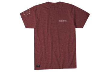 Image of HOWITZER Cannon Flag S/S Tee - Mens, Burgundy Heather, Small, CV7040-BUHE-S