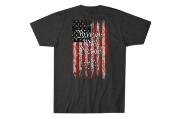 Image of HOWITZER Patriots Prevail S/S Tee - Mens, Charcoal Heather, Large, CV7127-CHHE-L