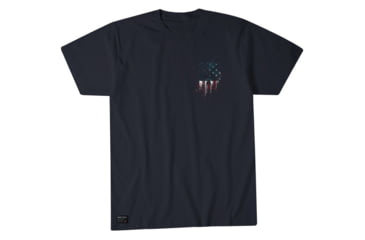 Image of HOWITZER Skull Flag S/S Tee - Mens, Dk.Navy, Extra Large, CV6610-DKNV-XL