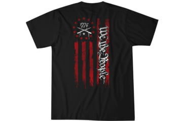 Image of HOWITZER Stencil 76 S/S Tee - Mens, Black, 2XL, CV7128-BK-2X