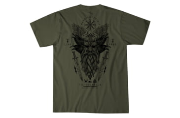 Image of HOWITZER Valhalla Night S/S Tee - Mens, Surplus Green, Small, CV6611-SURG-S