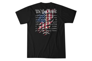 Image of HOWITZER We Will Defend S/S Tee - Mens, Black, Large, CV6069-BK-L