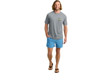 Image of HUK Performance Fishing Dolphin Aloha Tee - Mens, Night Owl, 3XL, H1000530-016-XXXL