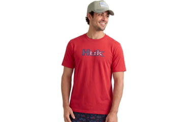 Image of HUK Performance Fishing Huk Americana Fill Short Sleeve T-Shirt - Mens