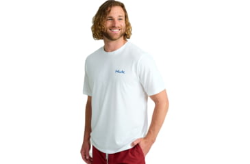 Image of HUK Performance Fishing Lures Tee - Mens, White, 3XL, H1000538-100-XXXL
