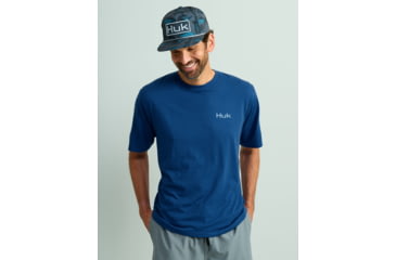 Image of HUK Performance Fishing Scouting Report Tee - Mens, Set Sail, Small, H1000537-489-S
