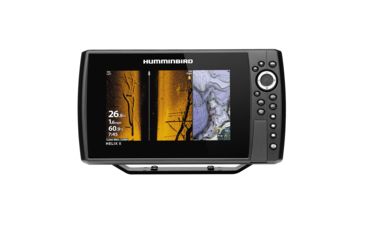 Image of Humminbird 8 CHIRP MEGA SI Fishfinder/GPS Combo G3N w/Transom Mount Transducer HELIX 73586