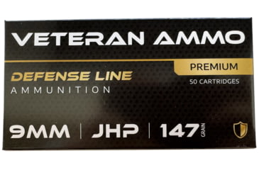 Image of Hyperion Munitions HMBX914 9mm, 147 Grain, 50 Per Box/ 20 Case
